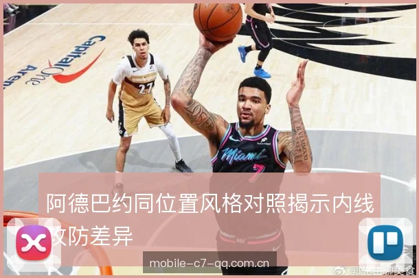 阿德巴约同位置风格对照揭示内线攻防差异 阿德巴约同位置风格对照揭示内线攻防差异